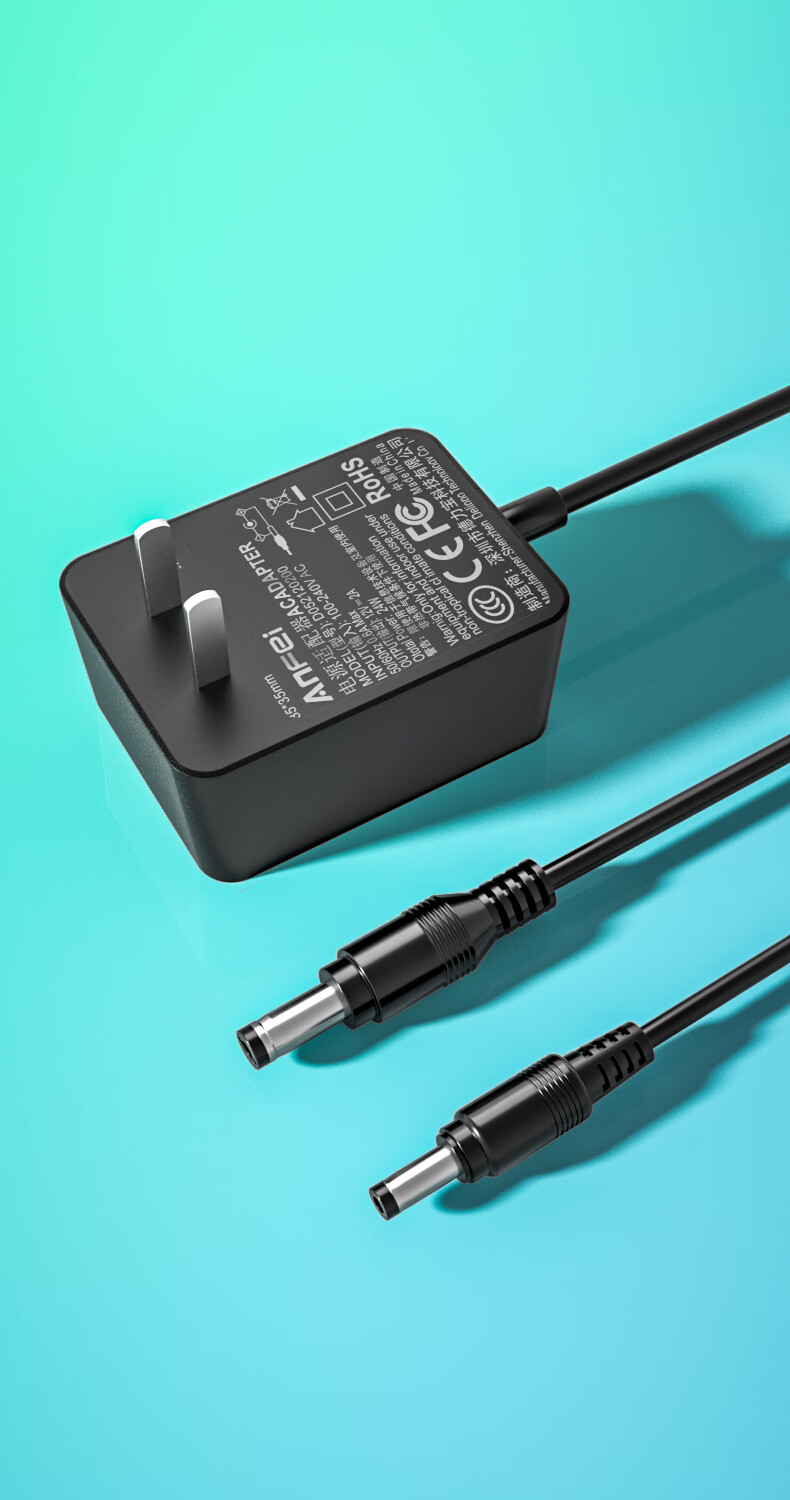 ANFEI 120W GaN Charger 12V 10A Universal Power Supply for Monitors, All-in-One PCs, Desktop Computers, Subwoofers, Speakers, Surveillance Systems 1
