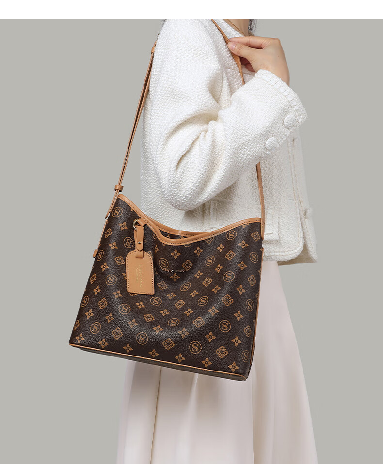 Aiqinghai Handbag, Women's Shoulder Bag, Crossbody Tote Bag, Commuter Luxury Brand, Birthday And Mother's Day Gift, Practical Present for Mom 1