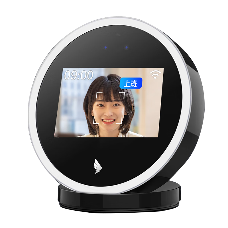 Dingding Facial Attendance Machine W1X Ultra, Remote Work Sign-In Device with Face Recognition, Smart Check-In Machine W1X Pro Upgraded Versio