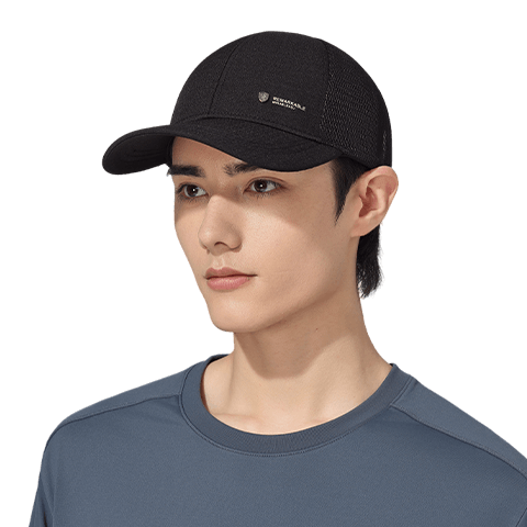 FitonTon Men's Baseball Cap Spring Summer Sun Protection Duckbill Hat Korean Fashion Large Head Circumference Wide Brim Outdoor Cap