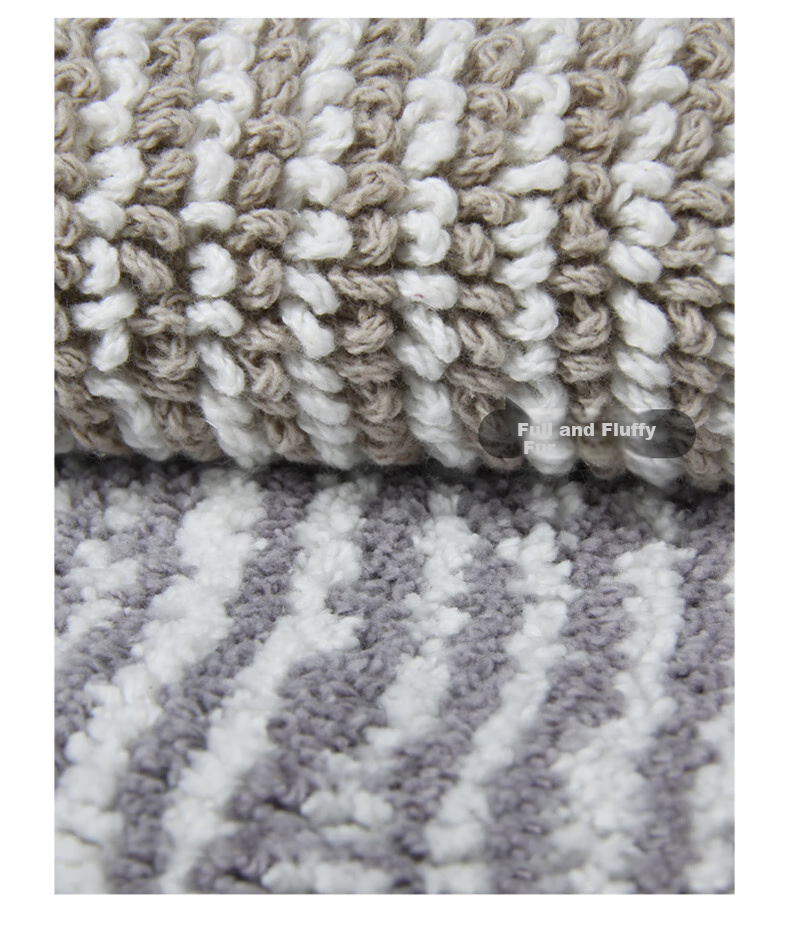 Amarelle Elegant Bedroom Premium Ultra-Soft Floor Mat for High-End Hotels, Mat07 Coffee Color (50*80cm) 8