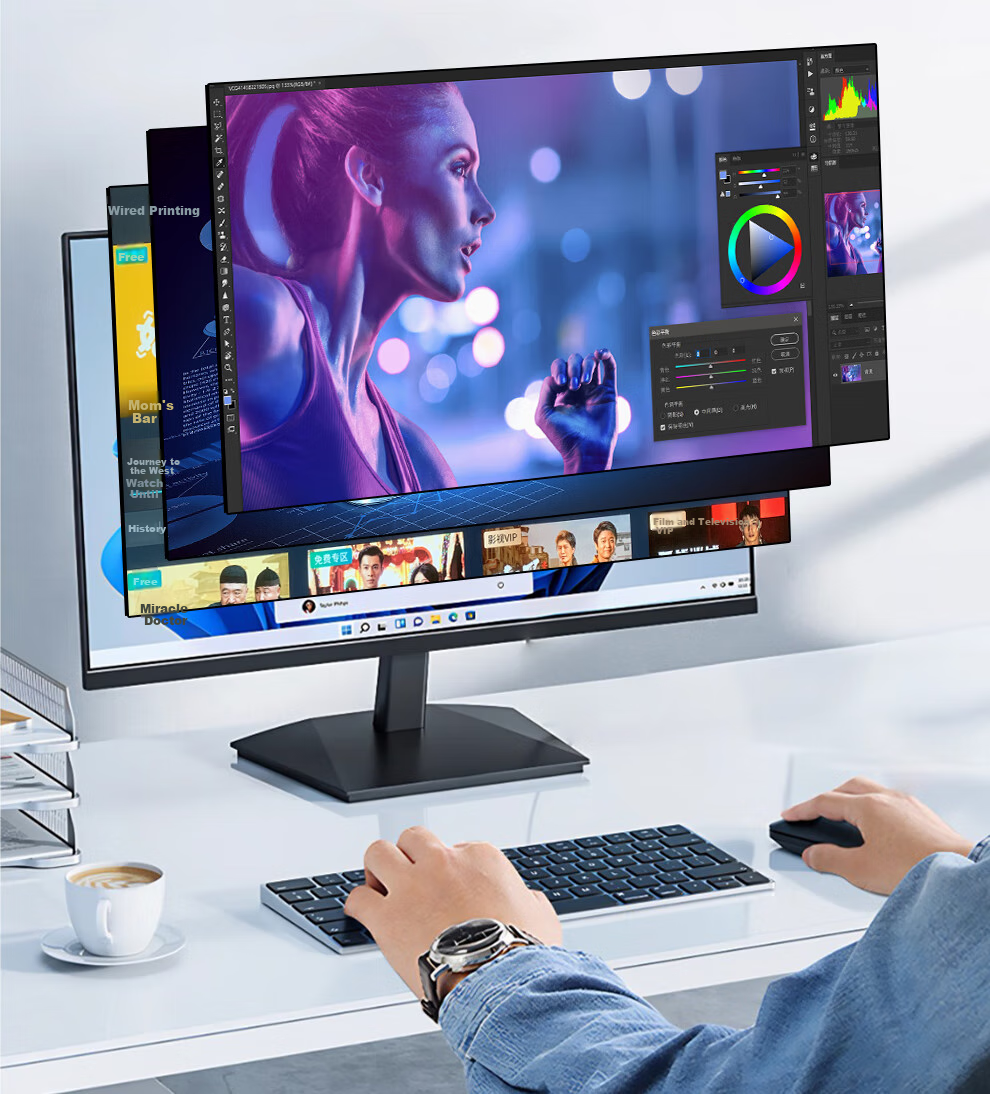 5-Colors Fish Mini Desktop Computer PC Office Home Use (AMD A10-7800, 16GB RAM, 1TB HDD, WIFI) 4