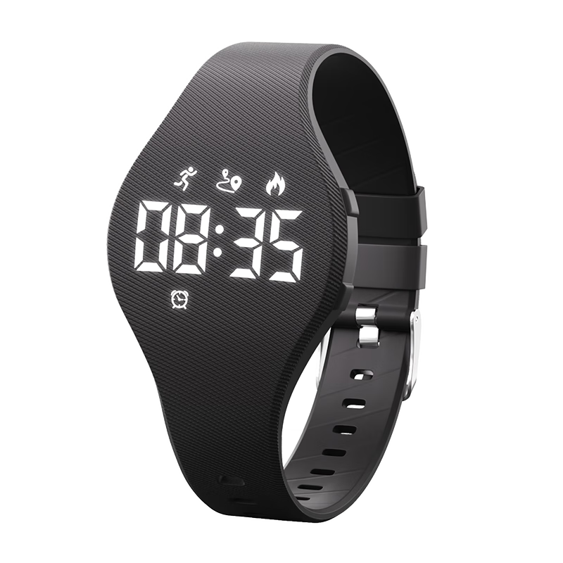 Koshi Student Sports Watch Silent Vibration Alarm Outdoor Youth Electronic Watch Boys Kids Pedometer Waterproof Middle School Student
