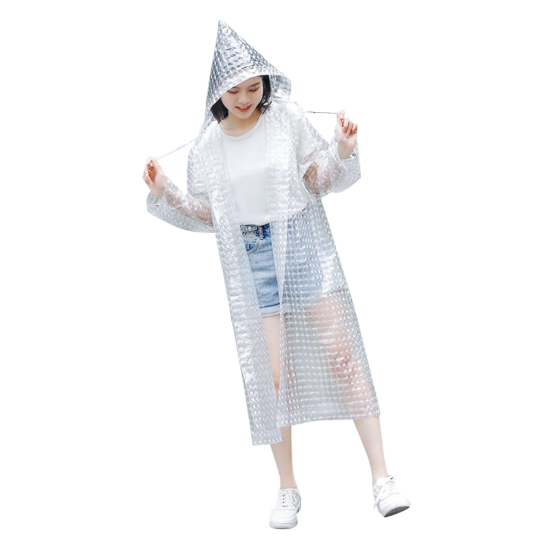 BIAZE Disposable Thickened Adult Portable Raincoat Heavy Rain Outdoor Cycling Mountaineering Hiking Long Raincoat 2 Pieces