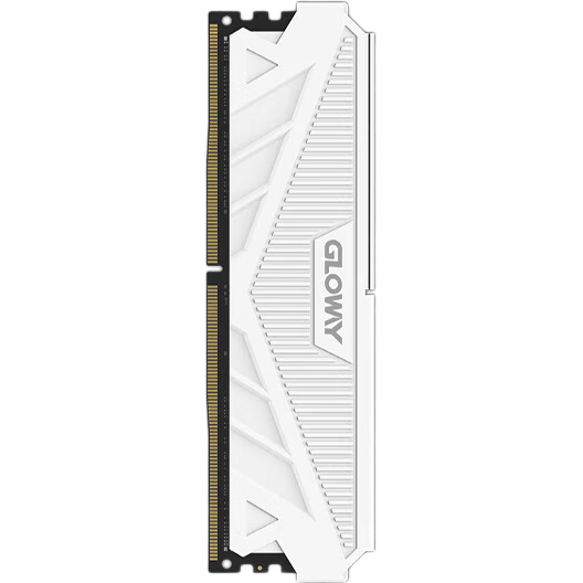Gloway 16GB DDR4 3200 Desktop Memory Module, Tianche RAM Bar, Premium Chips, CL18, Moonlight White, AI Computer Accessory Upgrade