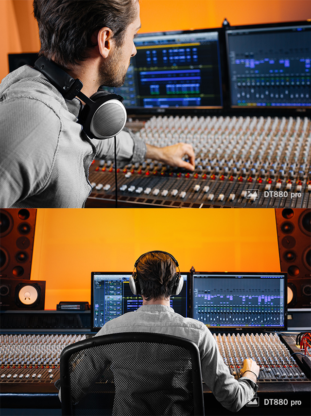 Beyerdynamic DT880 PRO, Over-Ear Reference-Grade Professional Studio Semi-Open Monitoring Headphones, 250 Ohms [Gift Recommendation] 10
