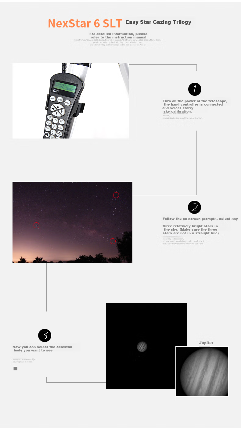 Xingtelang 150SLT Shika C6 Professional Stargazing And Moon Viewing High-Magnification Deep Space Observation Automatic Star-Finding Astronomical Telescope 3