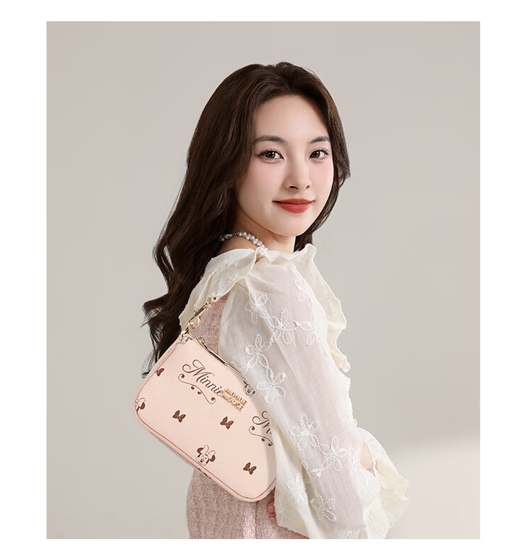 Disney Handbag, Women's Shoulder Crossbody Bag, Minnie Mouse Design, Underarm Bag, Birthday Gift Box Set for Wome 12