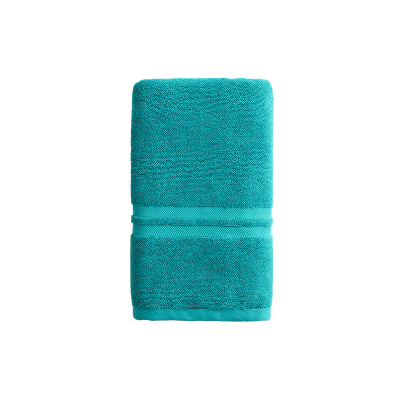 HOYO Japanese Men's Pure Cotton Face And Bath Towel, Extra Large And Thick, Absorbent Face Cloth, Gem Green, 40*80cm, Sports