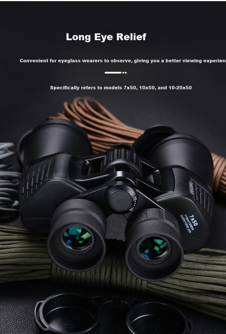 BOSMA Hunter 2nd Generation 16X50 Binoculars, High Magnification, High Definition, Low-Light Night Vision, Large Eyepiece, Bee-Hunting, Landscape Viewing, And Stargazing Telescope 13