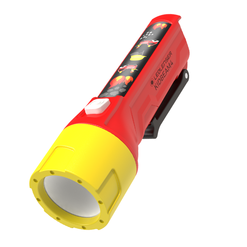 LED LENSER Kids Flashlight KID Camping Outdoor Lighting Children's Gift Toy Multi-Color Light Replaceable Battery