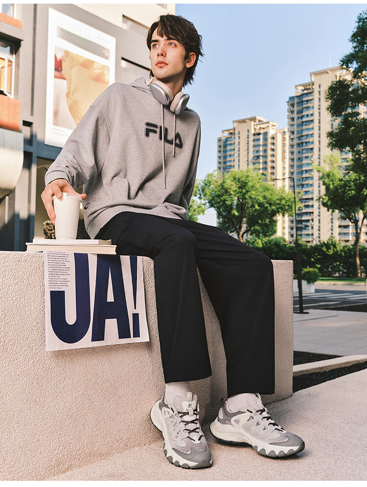 FILA Mushroom Sneakers Modern Sports Shoes Men's Autumn Winter Thick Sole Casual Dad Shoes 20
