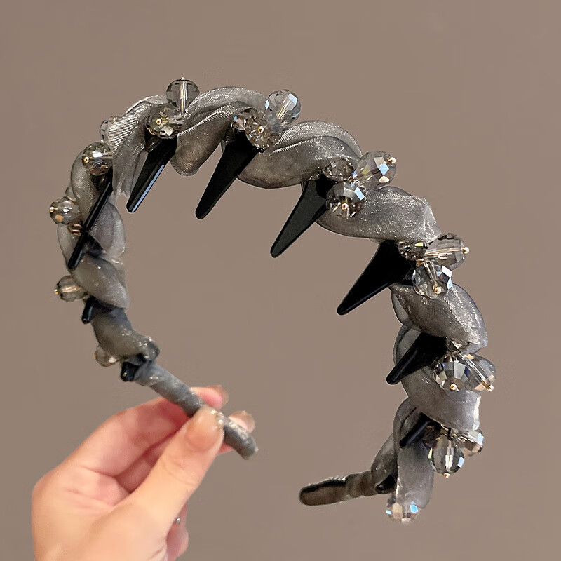 Dongyi Premium Headband for Women High-Top Hairband Student Face-Washing Hair Clip with Teeth Goddess Festival Gift 3