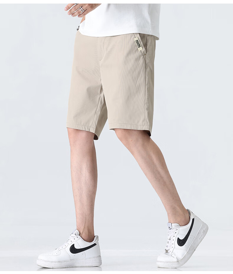 MARK FAIRWHALE Ice Silk Cooling Five-Point Shorts for Men, 2026 Summer New Loose Casual Pants, Trendy Quick-Dry Shorts for Me 11
