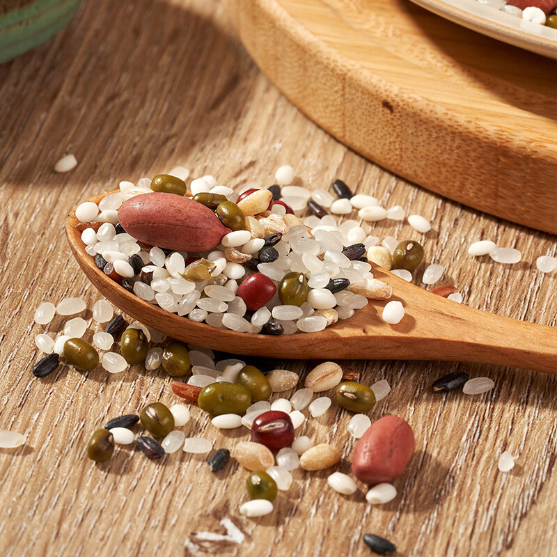 吾谷为伴八宝粥米2斤 腊八粥 红豆 绿豆 花生 黑米 红米 五谷杂粮