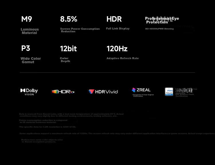 MI Pad 7 Ultra [Subsidy], 14-Inch 3.2K OLED Screen, Xuanjiao O1, 12+512GB, Black 2