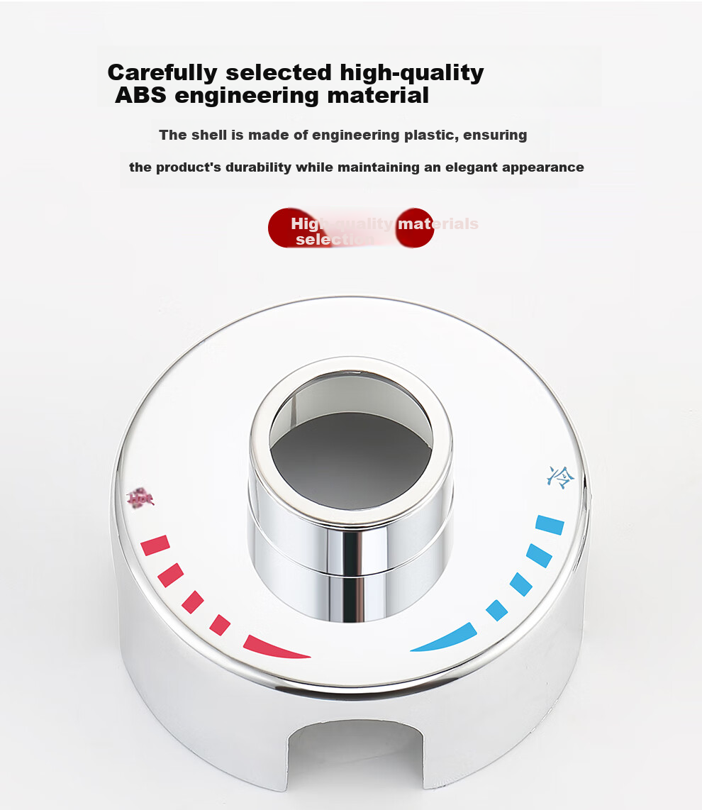 CVBAB Surface-Mounted Shower Mixing Valve Faucet, Water Heater Mixing Valve, Bathroom Cold And Hot Water Mixer CV1152 10