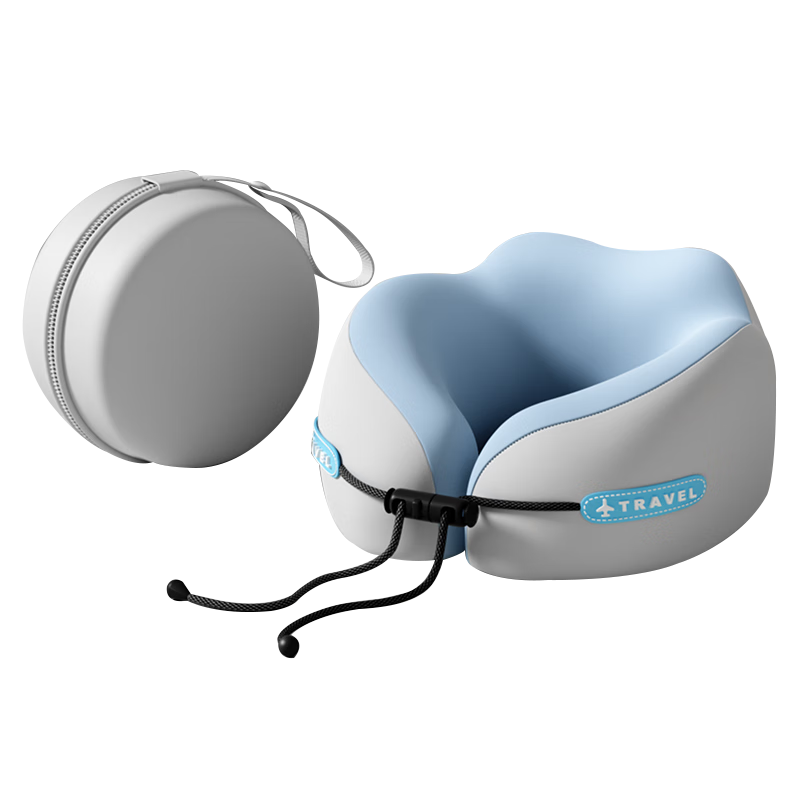 40,000 Kilometers U-Shaped Memory Foam Neck Pillow Travel Sleep Neck Support Cushion Nap Pillow for Airplane
