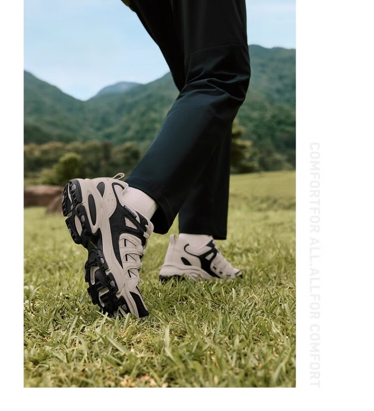 Skechers Women's Outdoor Hiking Shoes, Breathable, Wear-Resistant, Low-Top, Comfortable, Rebound, Dry And Cool, 180360C 8