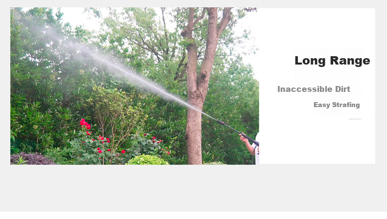 BOSCH EA100 Car Wash Machine High-Pressure Washer 220V Small Household High-Pressure Water Gun Water Pump Portable Device High Power 15