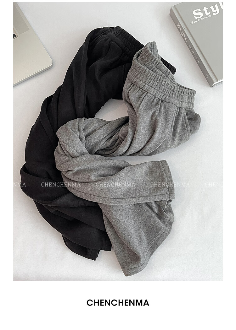 Chenchenma [Super Comfortable] Girls' Spring And Autumn Casual Straight-Leg Pants, Parent-Child Outfit, Children's Loose Floor-Length Trousers 55