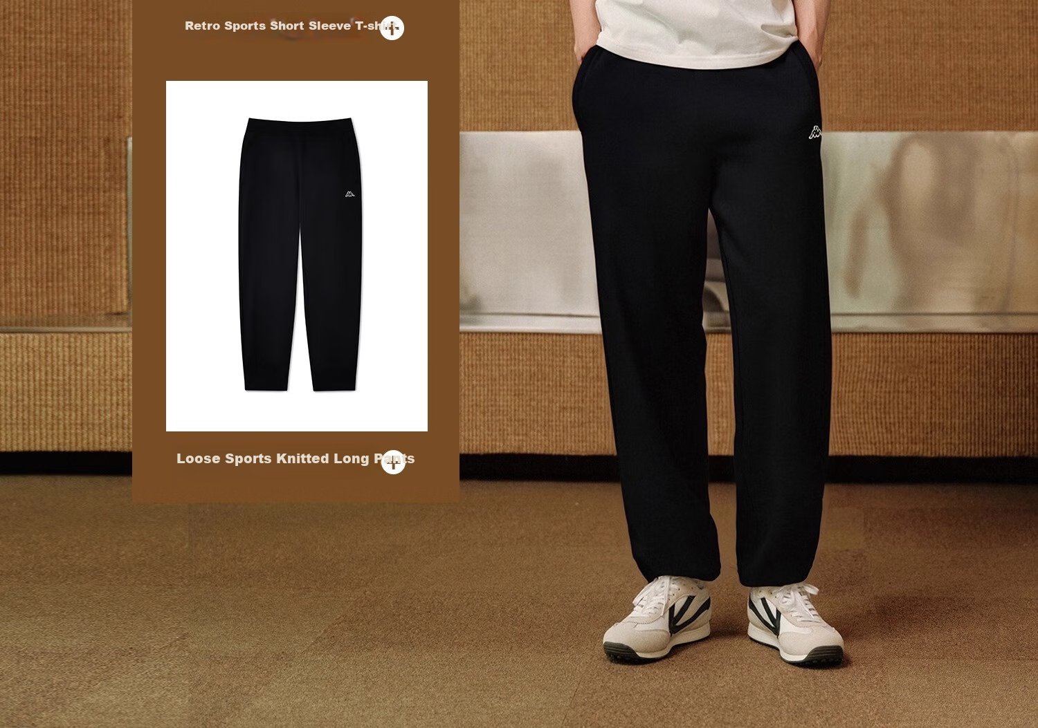 Kappa Men's Back-To Knitted Sweatpants, New Spring And Autumn Casual Joggers for Men, KPGGAAK01D 15