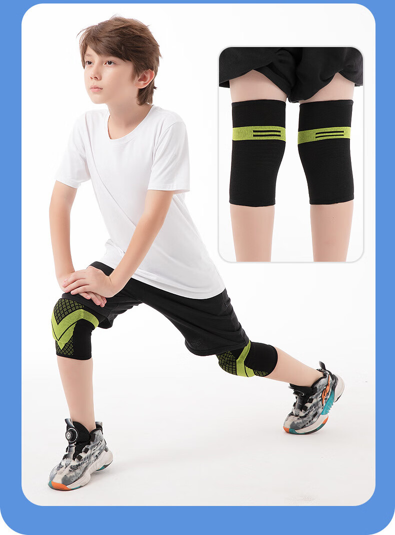 Ousen Kids Basketball Knee Pads Football Sports Professional Knee Protection Anti-Fall Honeycomb Shockproof Gear for Children Playing Basketball 18