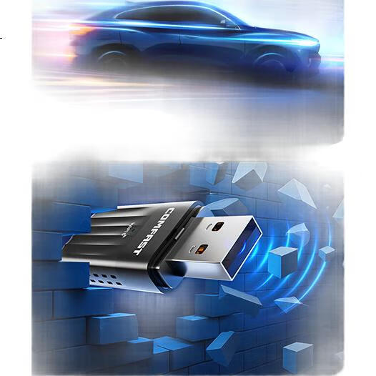 Wi-Fi адаптер COMFAST AX900, Bluetooth 5.3, USB, двухдиапазонный, для ПК, 900 Мбит/с