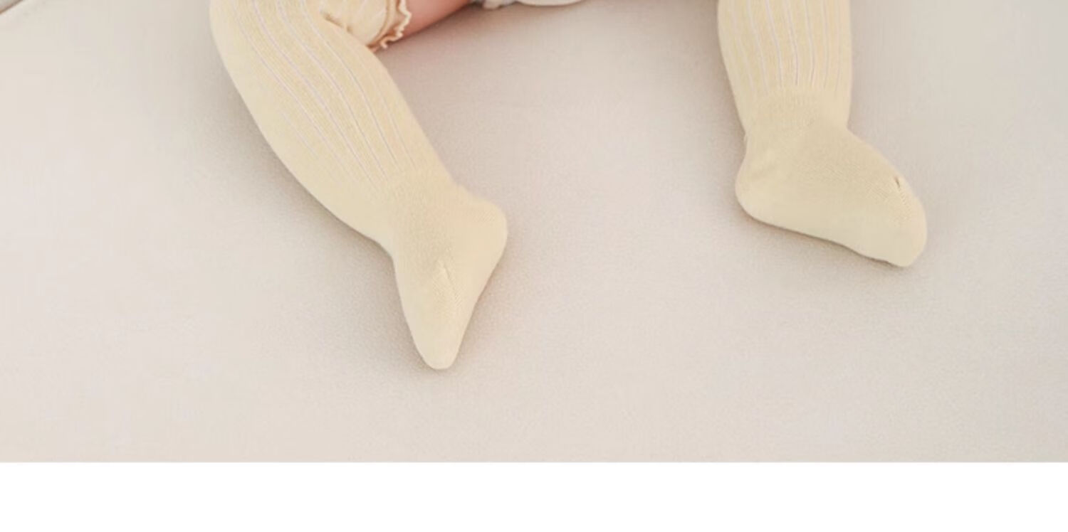 JOYNCLEON Baby Knee-High Socks, Infant Socks for Spring And Autumn, 0-3 Months Newborn Over-Knee Cotton Socks, Jyf201006 13