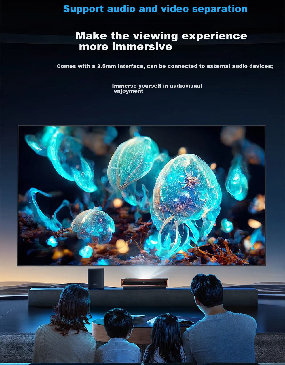 BOEGAM Wireless Screen Mirroring Device, 4K HD Conference Sharing, Compatible with Laptops for TV Display Projection, Point-To 50-Meter Transmission, BGCM401 HDMI Kit 8