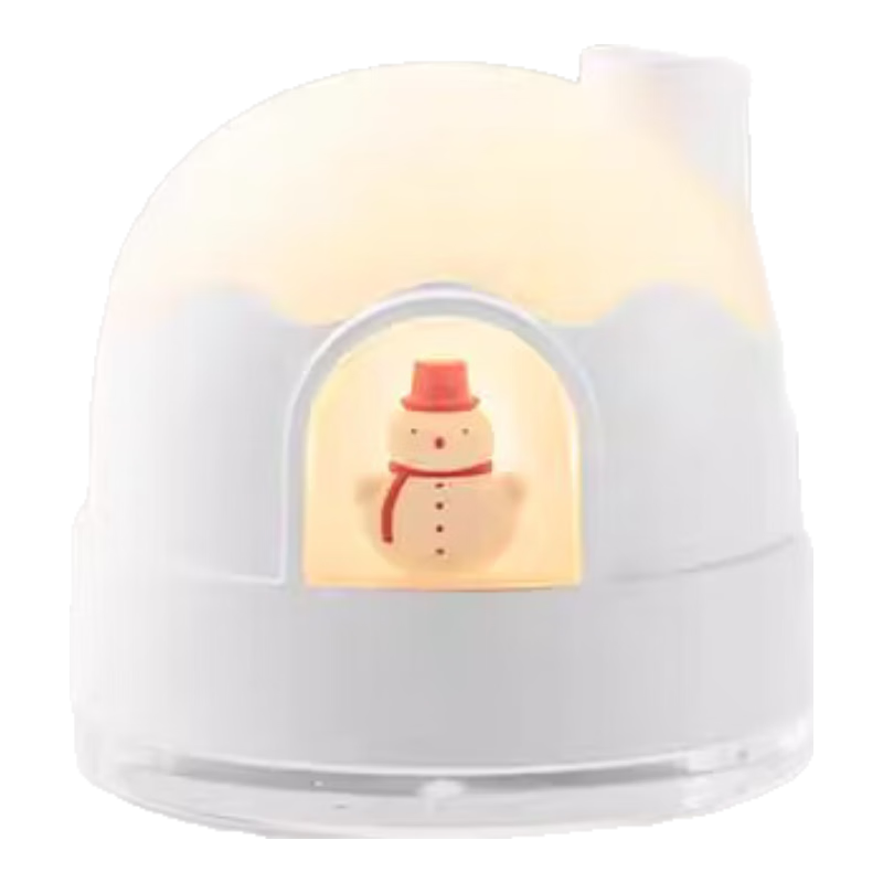 Fanpin Shiguang Snowhouse Humidifier Flameless Aroma Diffuser Home Atmosphere Creative Desktop Ornament Goddess Day Gift for Women and Men