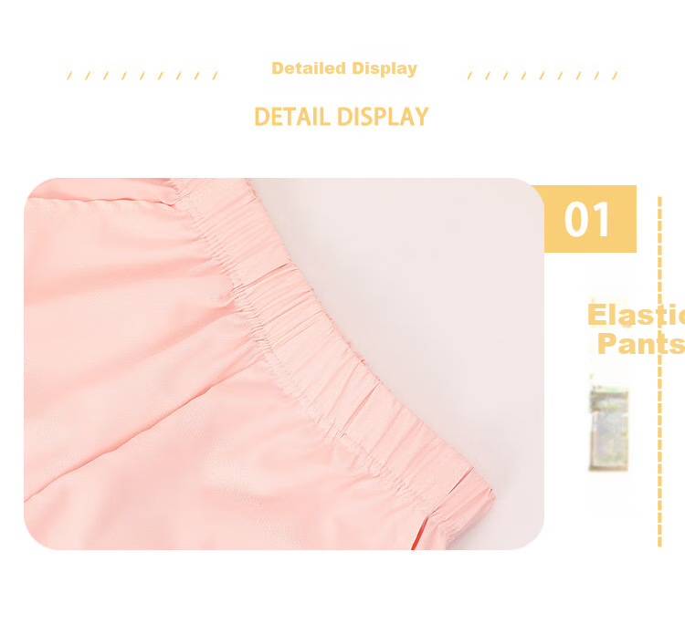 Disney Girls' Casual Pants, Long Trousers, Fashionable Versatile Comfortable Breathable Summer New Style, Gradient Pink - Riding Horse, Size 110 4