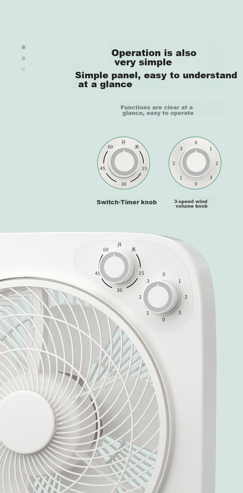 Zuanshipai Electric Fan, Desktop Page Fan, Home Small Desk Fan, Hongyun Fan, Dormitory Table Fan, Desktop Mini Fan, Student Bed Fan with Timer, Electric Fan KCY25-T3 11
