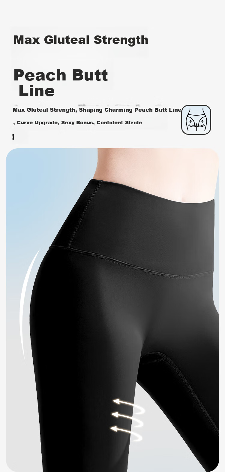 Livex Shark Leggings for Women, High-Waisted Tummy Control Butt-Lifting Shapewear Pants, Tight-Fitting Sports Yoga Leggings for Outer Wear 6