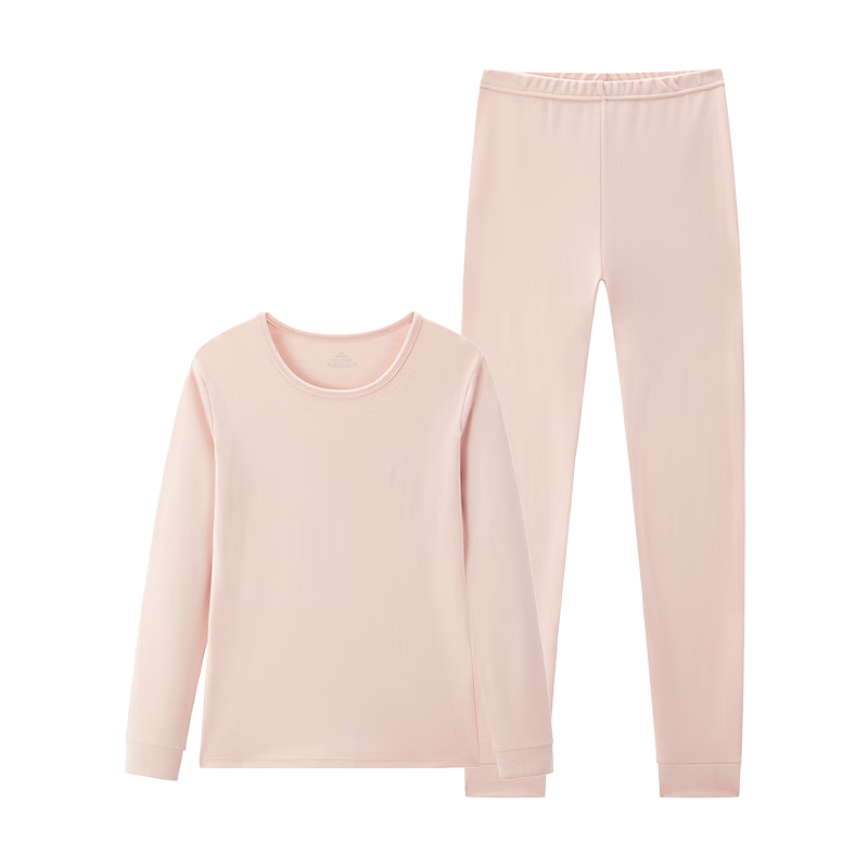 MiiOW [Class A Baby Cotton] Women's Autumn Long Johns 100% Pure Cotton 10A Antibacterial Soft Cotton Thermal Underwear Set