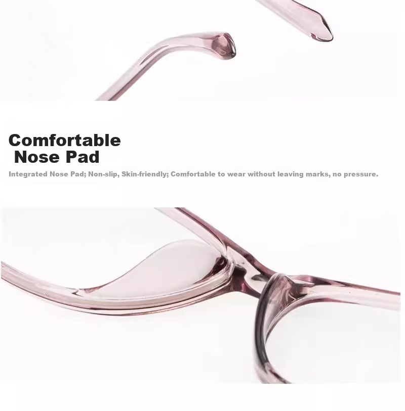 GOGOSOON Ultra-Light High-Definition Reading Glasses for Women, Anti-Blue Light, Fashionable, Youthful Appearance, Comfortable Presbyopic Glasses for Middle-Aged And Elderly, Father's Glasses 6