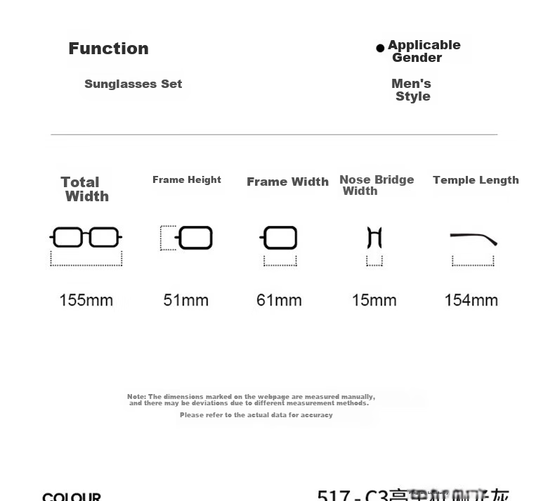 Cuntiandaofu Sunglasses, Polarized Glasses for Myopia, Driving Sunglasses for Men, Glossy Black Frame with Gray Lenses 14