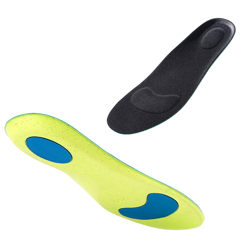3515 Outdoor Training Sports Insoles for Men Shock Absorption Soft Cushioning Breathable Sweat-Absorbing Odor-Resistant Antibacterial Size 41