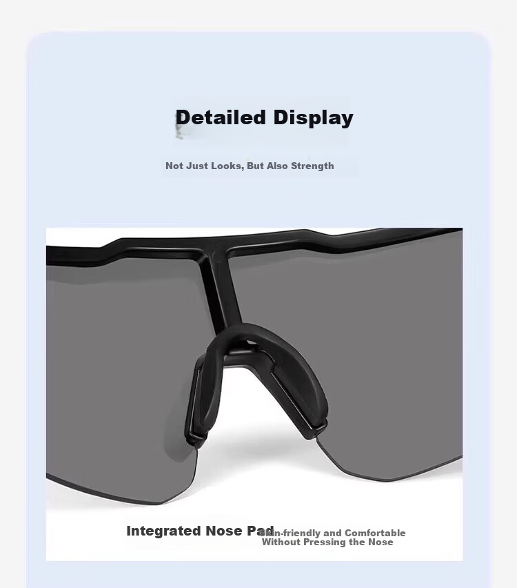Kaponi Women's Climbing Goggles, Cycling Glasses, Running Outdoor Sports Hiking Sunglasses, Windproof Sand Protection Sun Visor for School Opening 16
