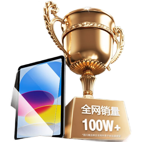 Защитное стекло SmartDevil для iPad 11 дюймов (A16, 2025), HD, полное покрытие, анти-отпечатки, противоударное