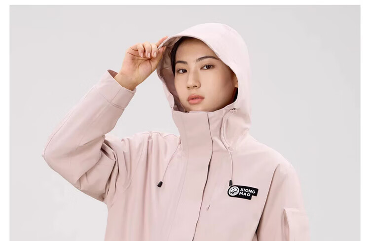 CAMEL Outdoor Waterproof, Windproof And Breathable Jacket for Men And Women, Three-In Fleece-Lined Warm Mountaineering Coat 33