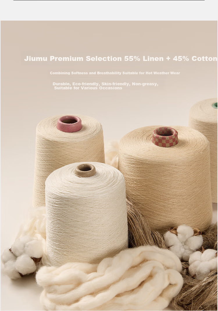 JIUMU Linen Sun Protection Hat, Men's Sun Hat, Sun Visor, Summer Hat, Face-Covering Cap, Neck-Protecting UV-Resistant Hat 6