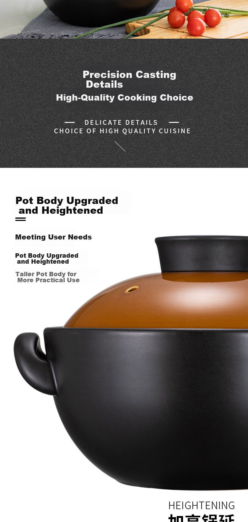 Nihuojiang Ceramic Open Flame Dry-Burning Pot, 2.2L Wide-Mouth Clay Pot for Rice, Health-Preserving Casserole, Stew Pot, Cooking Pot, Lotus Sister's Style 11