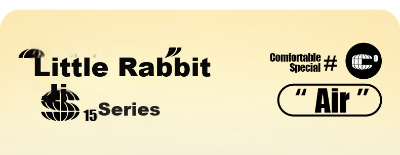 Chikoku Cute Rabbit Slippers for Women, Thick-Soled, Summer Home Indoor Bathroom Non-Slip Quiet Couple Sandals for Summer Outdoor Wear 2