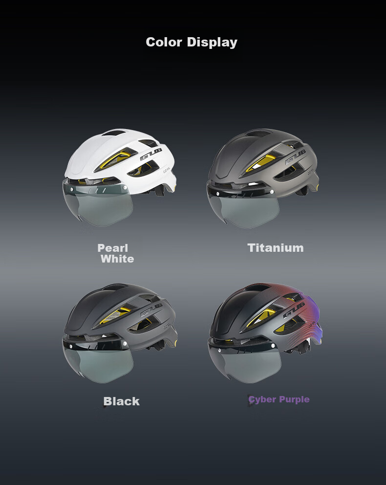 GUB Cycling Helmet MIPS Large Size with Tail Light and Visor for Men and Women Mountain Road Bike Safety Cap 11