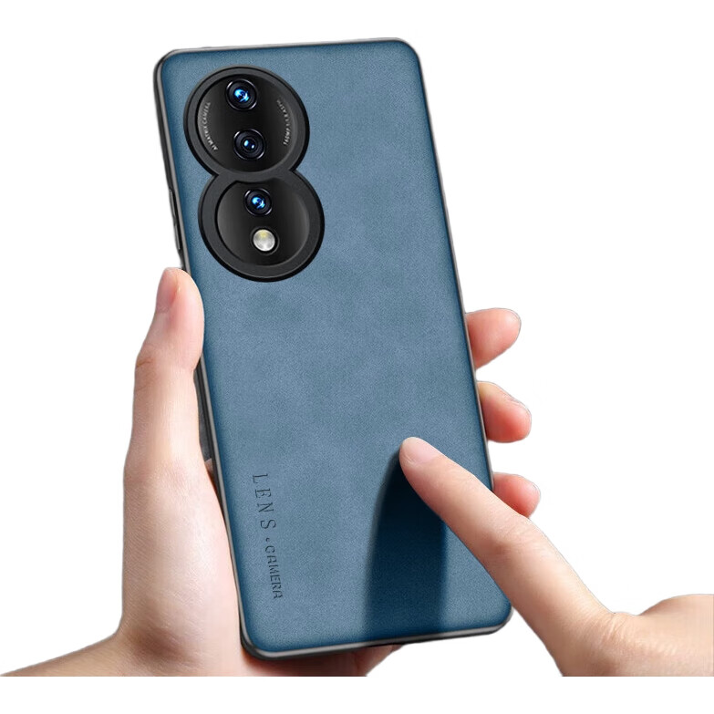 Чехол для телефона SHIYONG, совместимый с Honor 80, элегантный серый, защита объектива, силиконовый мягкий край, противоударный, ультратонкий, кожаная текстура