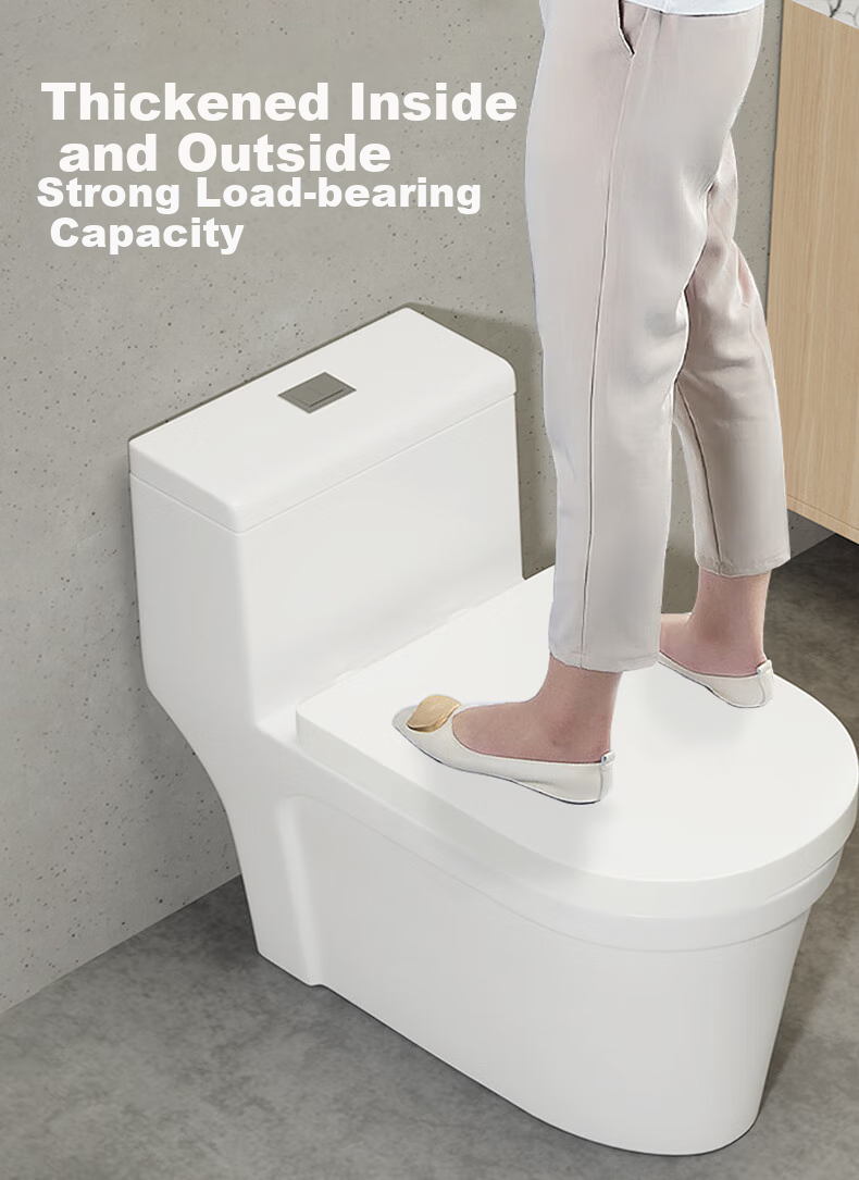 HSPA Universal Thickened Toilet Seat Cover One-Button Quick Install Old Style U-Shaped Toilet Ring Accessory PT-1121 5