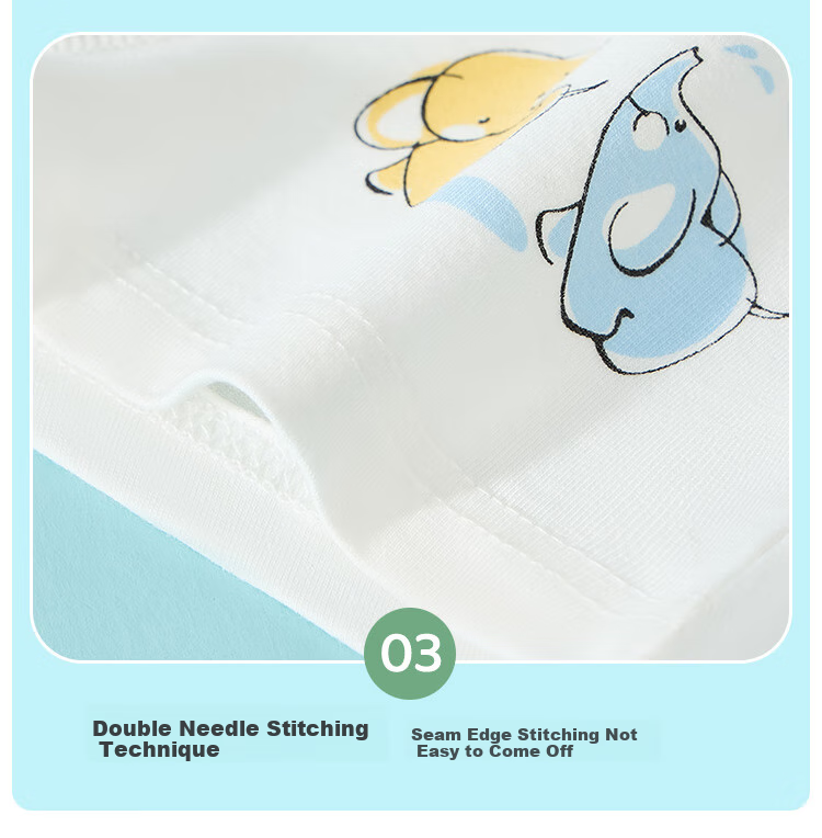 LangSha Children's Underwear, Boys' Antibacterial Pure Cotton Underwear, Youth And Older Children's Boxer Briefs, Baby Shorts, Six-Pack, Size 140 10