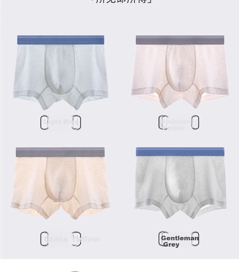 Hzasz Children's Boxer Briefs, Boys' Colorful Cotton Breathable Shorts, Youth Non-Chafing Underwear, Elementary School Students' Pants 11