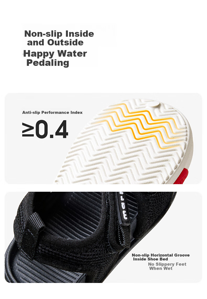 Cheerful Mario Children's Sandals, Boys' 2025 New Summer Sports Sandals, Infant Boys' Non-Slip Baby Beach Shoes, Girls' Sandals 7